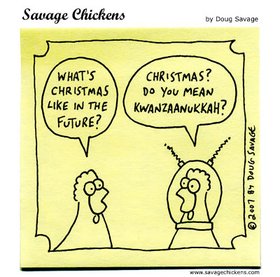 Savage Chickens - Future Holiday