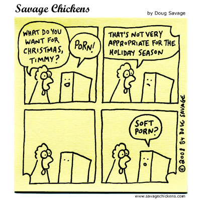 Savage Chickens - Naughty