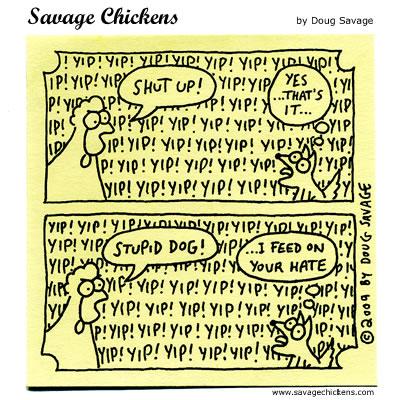 Savage Chickens - Yappy Dog