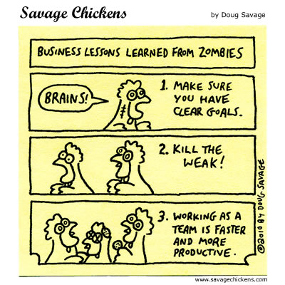 Savage Chickens - Business Lessons