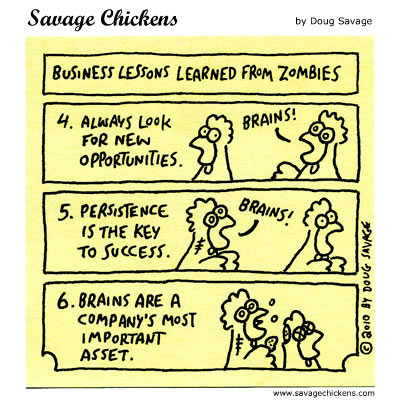 Savage Chickens - Business Lessons II