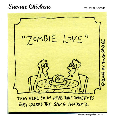 Savage Chickens - Zombie Love