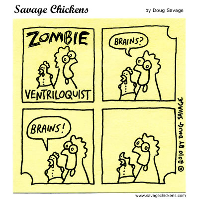 Savage Chickens - Zombie Ventriloquist