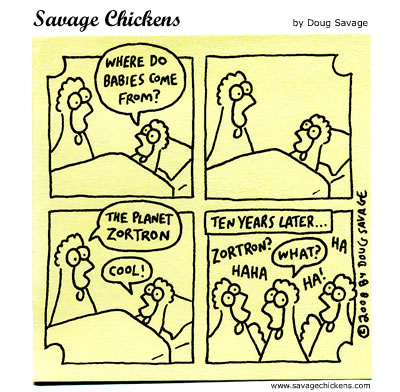 Savage Chickens - Babies